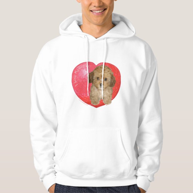 Cavachon Valentine Hoodie (Front)