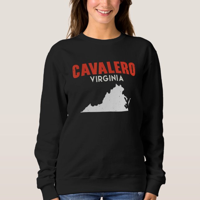 Cavalero Washington USA State America Travel Washi Sweatshirt (Front)