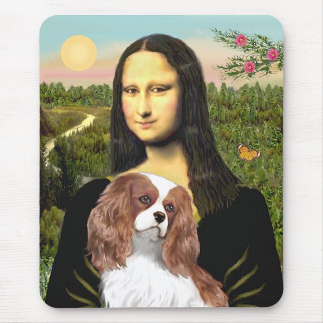 Cavalier 2 (Bl) - Mona Lisa Mouse Pad (Front)