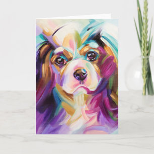 Cavalier Art Greeting Card