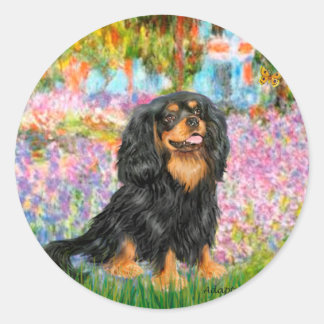 Cavalier (BT) - Garden Classic Round Sticker