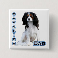 Cavalier Dad 4 - Button