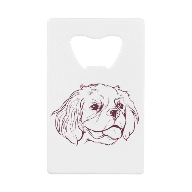 Cavalier Dog Face (Front)