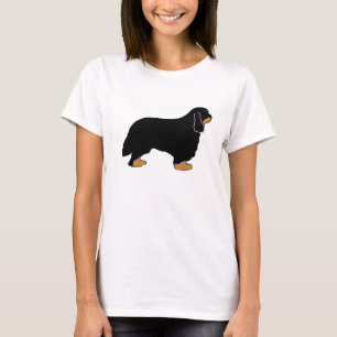 Cavalier King Charles black and tan silo T-Shirt