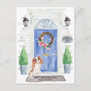 Cavalier King Charles Moving Announcement Postcard