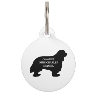 Cavalier King Charles name silo Pet Tag