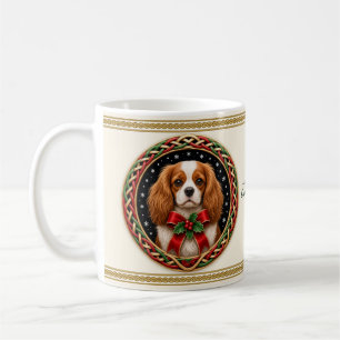 Cavalier King Charles Personalised Christmas Dog Coffee Mug
