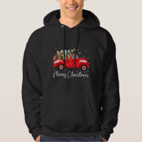 Cavalier King Charles Red Truck Christmas Santa Xm