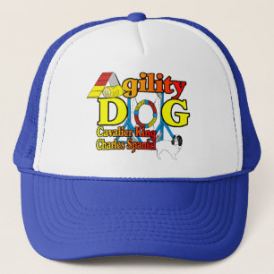 Cavalier_King_Charles_Spaniel_Agility Trucker Hat