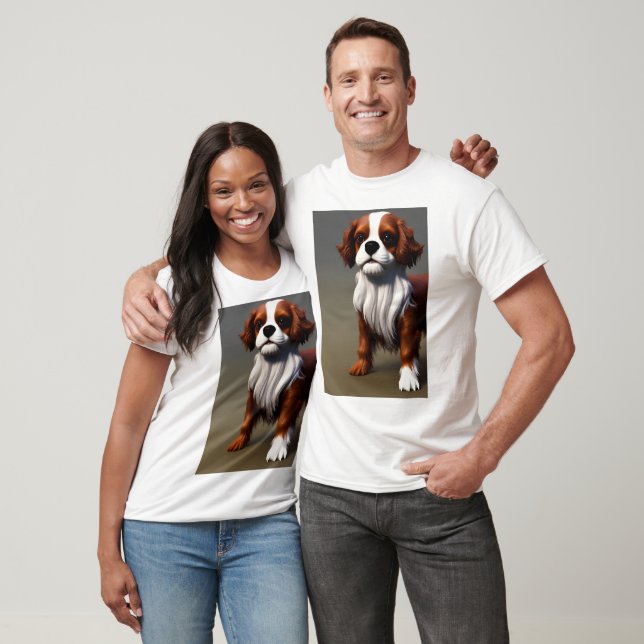 cavalier king charles spaniel AI8 T-Shirt (Unisex)