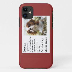 Cavalier King Charles Spaniel Art Love Is Case-Mate iPhone Case
