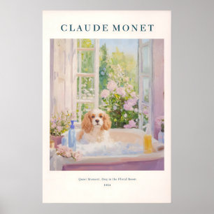 Cavalier King Charles Spaniel Art Print French