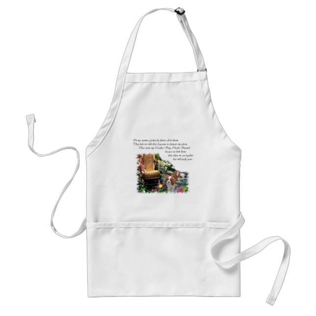 Cavalier King Charles Spaniel Art Standard Apron (Front)
