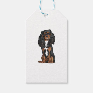 Cavalier King Charles Spaniel - Black and Tan Gift Tags