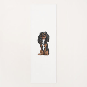 Cavalier King Charles Spaniel - Black and Tan Yoga Mat