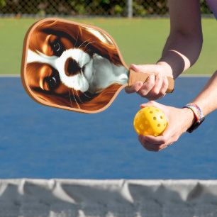 cavalier king charles spaniel blenheim anime pickleball paddle