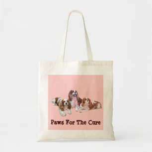 Cavalier King Charles Spaniel Breast Cancer Bag