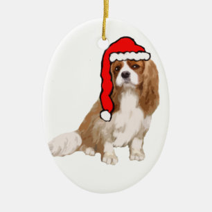Cavalier King Charles Spaniel Christmas Ceramic Tree Decoration