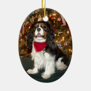 Cavalier King Charles Spaniel Christmas Ornament