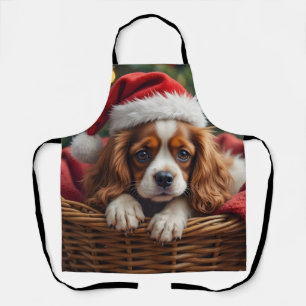Cavalier King Charles Spaniel Cozy Basket Apron