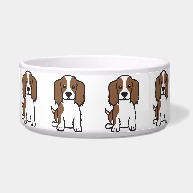 Cavalier King Charles Spaniel Dog Cartoon (Front)