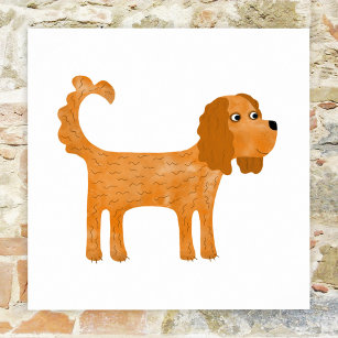 Cavalier King Charles Spaniel Dog Poster