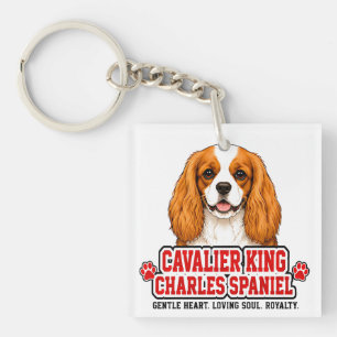 🐾 Cavalier King Charles Spaniel Family Pride 🐾 Key Ring