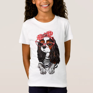 Cavalier King Charles Spaniel From Paris With Love T-Shirt