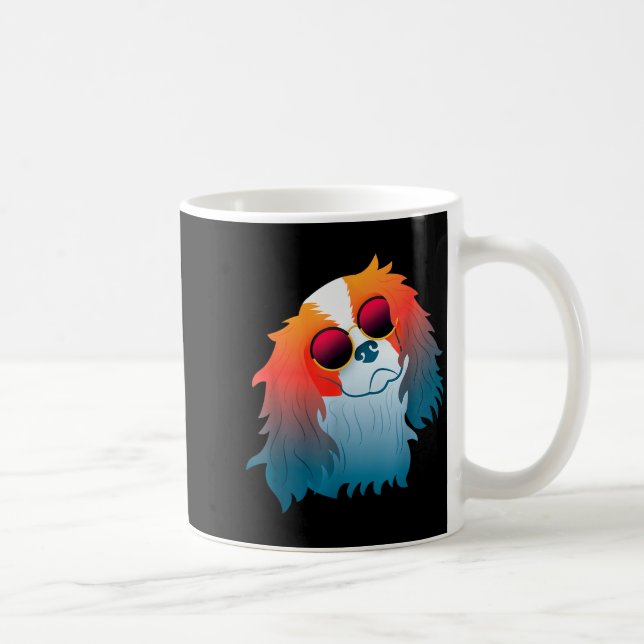Cavalier King Charles Spaniel Funny Gift Dog Mom D Coffee Mug (Right)
