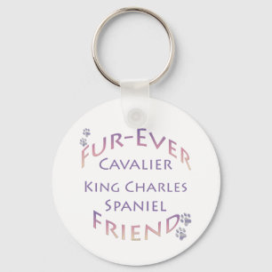 Cavalier King Charles Spaniel Furever Key Ring