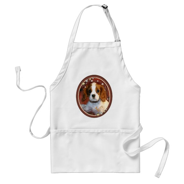 Cavalier King Charles Spaniel gifts & apparel Standard Apron (Front)