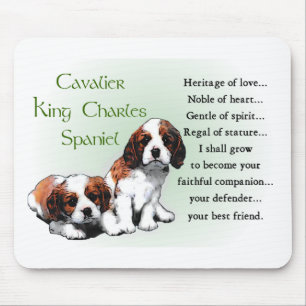 Cavalier King Charles Spaniel Gifts Mouse Pad