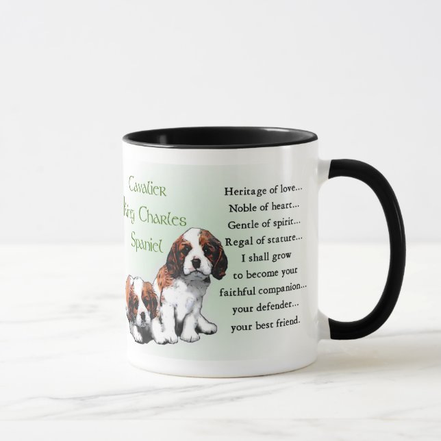 Cavalier King Charles Spaniel Gifts Mugs (Right)