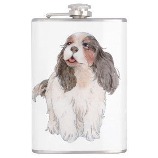 Cavalier King Charles Spaniel Hip Flask