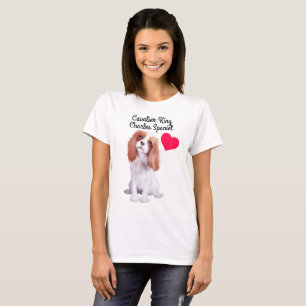 Cavalier King Charles Spaniel Illustrated T-Shirt