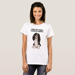 Cavalier King Charles Spaniel Illustrated T-Shirt