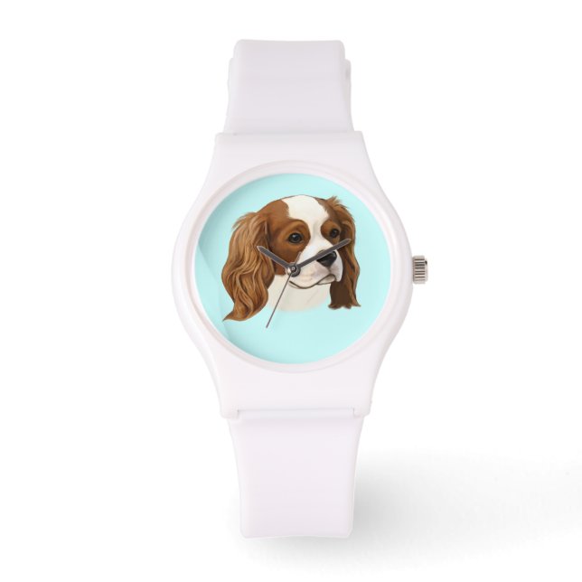 Cavalier King Charles Spaniel in Portrait Watch (Front)