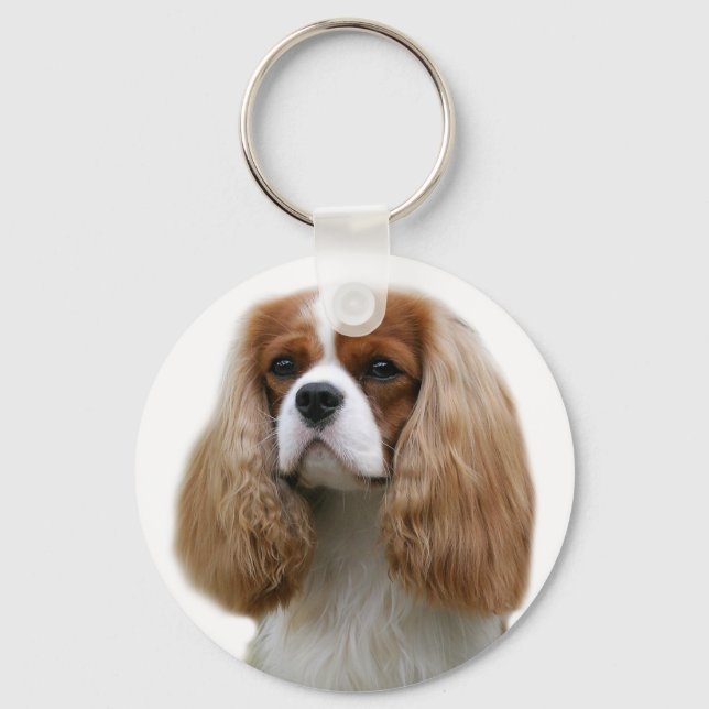 Cavalier King Charles Spaniel Key Ring (Front)
