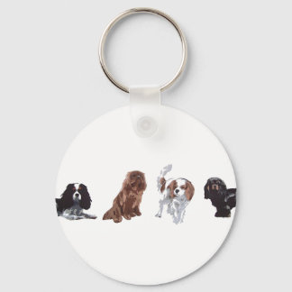 cavalier King Charles Spaniel keyring, keychain