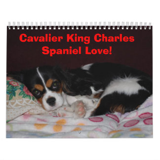 Cavalier King Charles Spaniel Love! - Customised Calendar