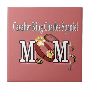 Cavalier King Charles Spaniel Mum Gifts Tile