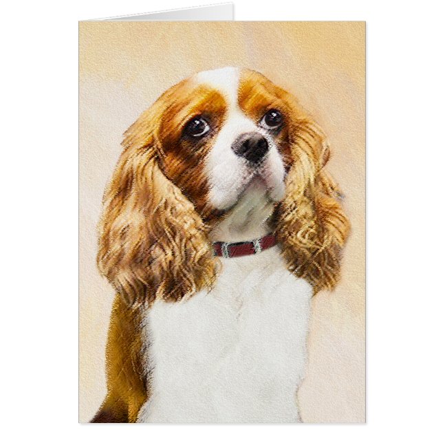 Cavalier King Charles Spaniel Original Painting (Front)