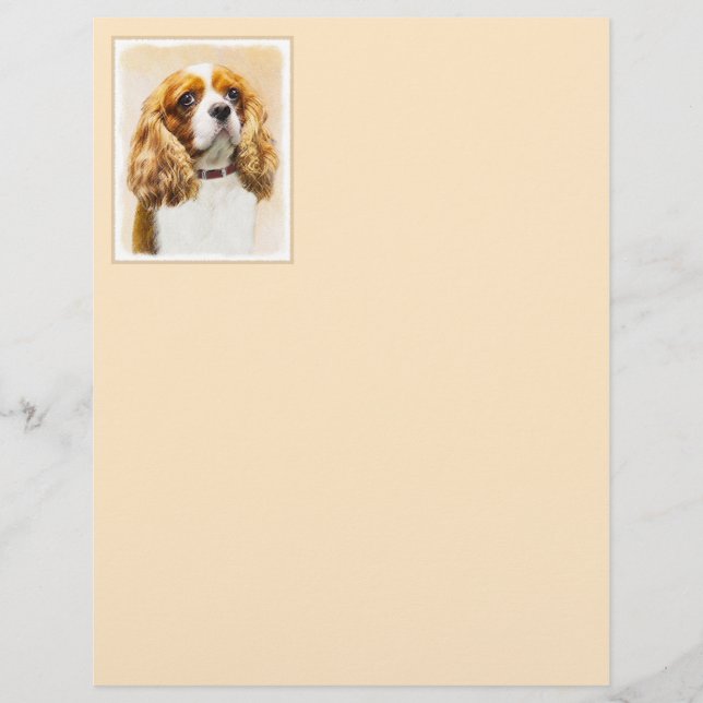 Cavalier King Charles Spaniel Original Painting (Front)