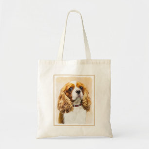Cavalier King Charles Spaniel Original Painting Tote Bag