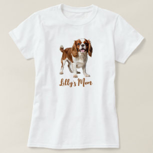 Cavalier King Charles Spaniel Personalise T-Shirt