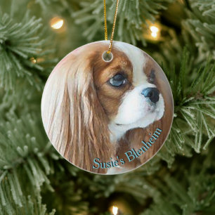 Cavalier King Charles Spaniel, "Pet Child" Ceramic Tree Decoration