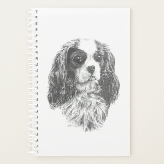 Cavalier King Charles Spaniel Planner (Front)