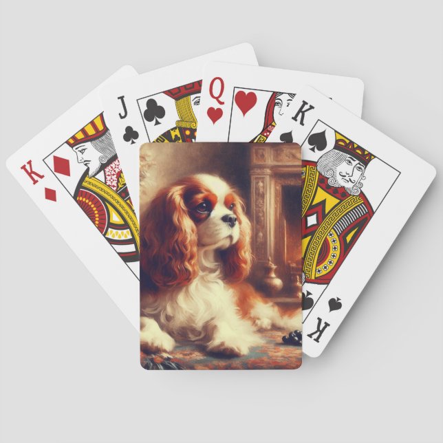 Cavalier King Charles Spaniel Playing Cards (Back)