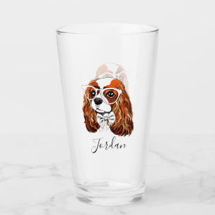 Cavalier King Charles Spaniel Portrait Add Your Glass