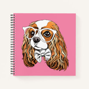 Cavalier King Charles Spaniel Portrait Notebook